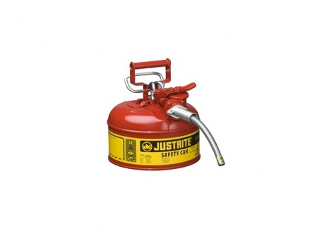 JUSTRITE 7220120 Can an toàn đựng hóa chất dễ cháy, 7,6L