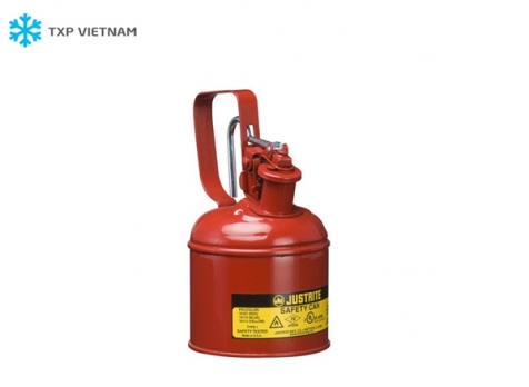 JUSTRITE 10101 Can an toàn đựng hóa chất dễ cháy, 1 lít
