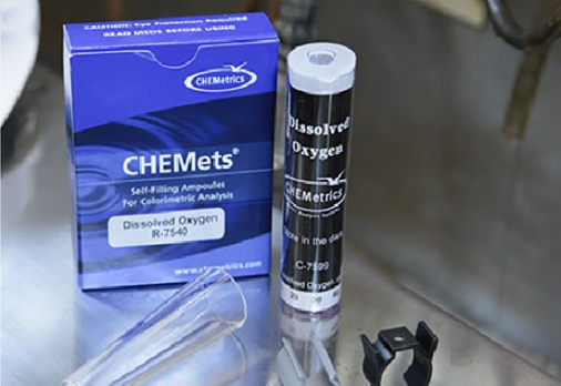 Kít test nhanh nồng độ oxy hòa tan Dissolved Oxygen mức PPB (0-100ppb)