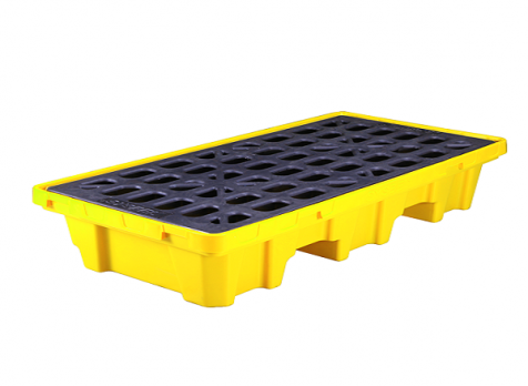 SYSBEL SPP102 Pallet chống tràn dầu, hóa chất 2 thùng phi
